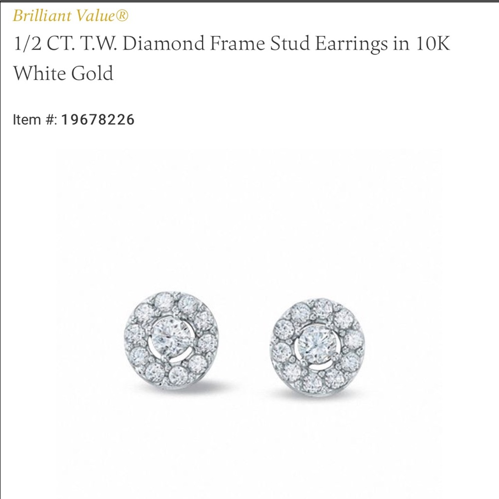 Zales diamond earrings